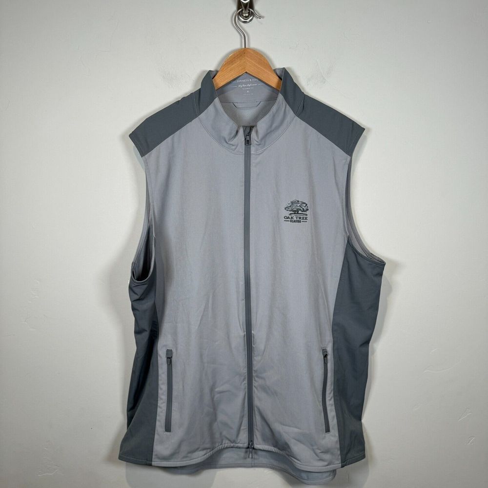 Holderness & Bourne Hayes Vest Dry Luxe Performance Tailored Fit Size‎ XLarge